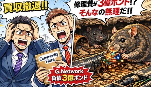 【衝撃】まさかのCEO直談判！「買収中止の理由はネズミの食害です」インフラエンジニアが震える裏事情