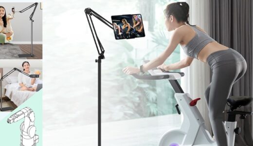 【あれこれ】格安タブレットスタンドで快適リラックス（ただし部屋は極寒…）